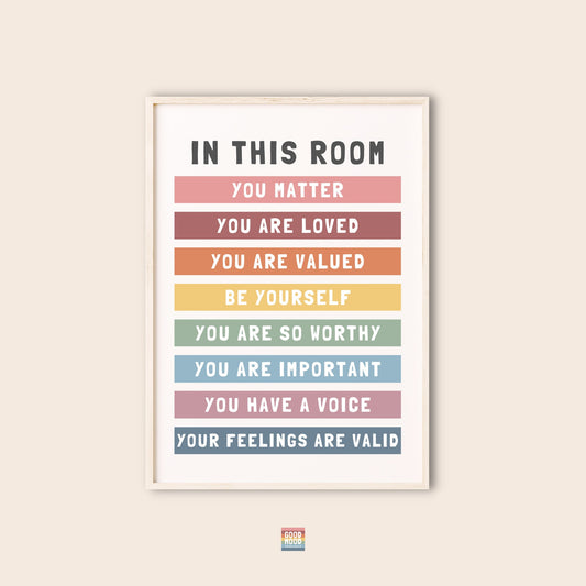 In this classroom poster,Classroom Rules, We are kind, Kids classroom poster, Printable Wall Art,Nursery Art Poster, Rainbow classroom decor
