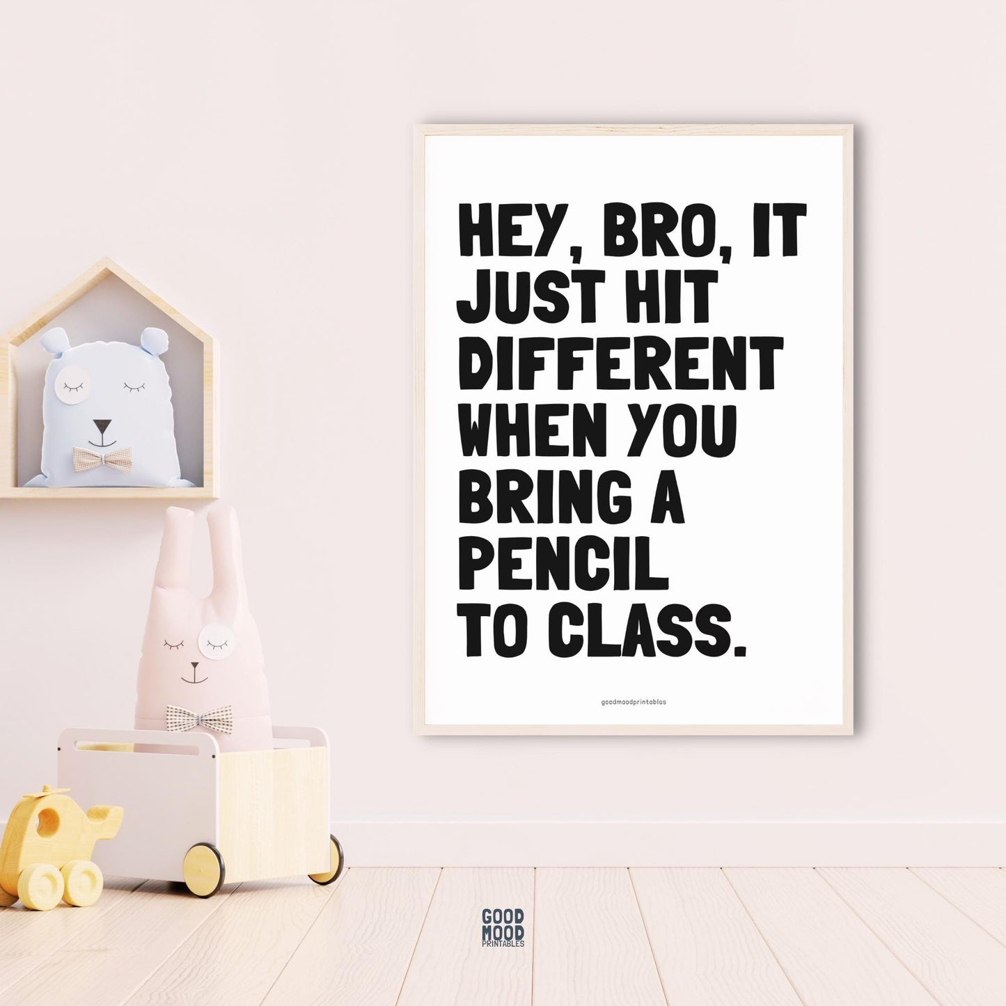 High School Classroom Decor (SET OF 4), English Class Poster, Funny Middle School Wall Art, Science Printable Sign, Teacher Decorations